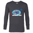 thumbnail image 1 of Marvel Spider-Man Toon Family Party Dad of the Birthday Girl - Long Sleeve T-Shirt for Men - Customized-Charcoal Heather, 1 of 5