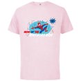 thumbnail image 1 of Marvel Spider-Man Toon Family Party Mom of the Birthday Boy - Short Sleeve Cotton T-Shirt for Adults - Customized-Soft Pink, 1 of 5
