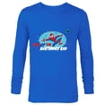 thumbnail image 1 of Marvel Spider-Man Toony Family Party Mom of the Birthday Kid - Long Sleeve T-Shirt for Men - Customized-Navy, 1 of 5