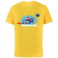 thumbnail image 1 of Marvel Spider-Man Toony Family Party Mom of the Birthday Kid - Short Sleeve Cotton T-Shirt for Adults - Customized-Yellow, 1 of 5