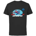 thumbnail image 1 of Marvel Spider-Man Toony Family Sister of the Birthday Kid - Short Sleeve Cotton T-Shirt for Adults - Customized-Black, 1 of 5