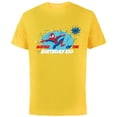 thumbnail image 1 of Marvel Spider-Man Toony Family Sister of the Birthday Kid - Short Sleeve Cotton T-Shirt for Adults - Customized-Yellow, 1 of 5