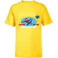 thumbnail image 1 of Marvel Spider-Man Toony Family Sister of the Birthday Kid - Short Sleeve T-Shirt for Kids - Customized-Yellow, 1 of 5