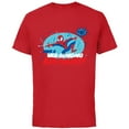 thumbnail image 1 of Marvel Spider-Man Toony Have a Web-Slinging Birthday - Short Sleeve Cotton T-Shirt for Adults - Customized-Red, 1 of 5