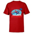 thumbnail image 1 of Marvel Spider-Man Toony Have a Web-Slinging Birthday - Short Sleeve T-Shirt for Kids - Customized-Red, 1 of 5