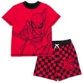 thumbnail image 1 of Marvel Spider-Man UPF 50+ Rash Guard and Swim Trunks Outfit Set Little Kid to Big Kid, 1 of 5