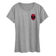 thumbnail image 1 of Marvel Spider-Man - USA Flag - Ladies Short Sleeve Graphic T-Shirt, 1 of 5