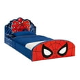 thumbnail image 1 of Marvel Spider-Man Upholstered Twin Bed by Delta Children, Red/Blue, 1 of 7