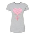 thumbnail image 1 of Marvel Spider-Man - Valentine Heart Web - Juniors Fitted Graphic T-Shirt, 1 of 5