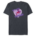 thumbnail image 1 of Marvel Spider-Man Valentine’s Web Heart Let’s Stick Together - Short Sleeve Blended T-Shirt for Adults - Customized-Navy Heather, 1 of 5
