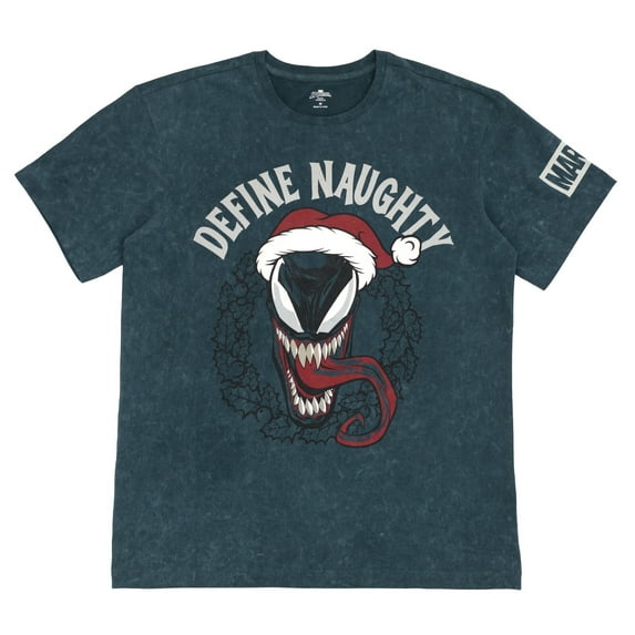 Marvel Spider-Man Venom Christmas T-Shirt Adult