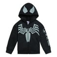 thumbnail image 1 of Marvel Spider-Man Venom Fleece Matching Family Zip Up Cosplay Hoodie Toddler to Big Kid, 1 of 5