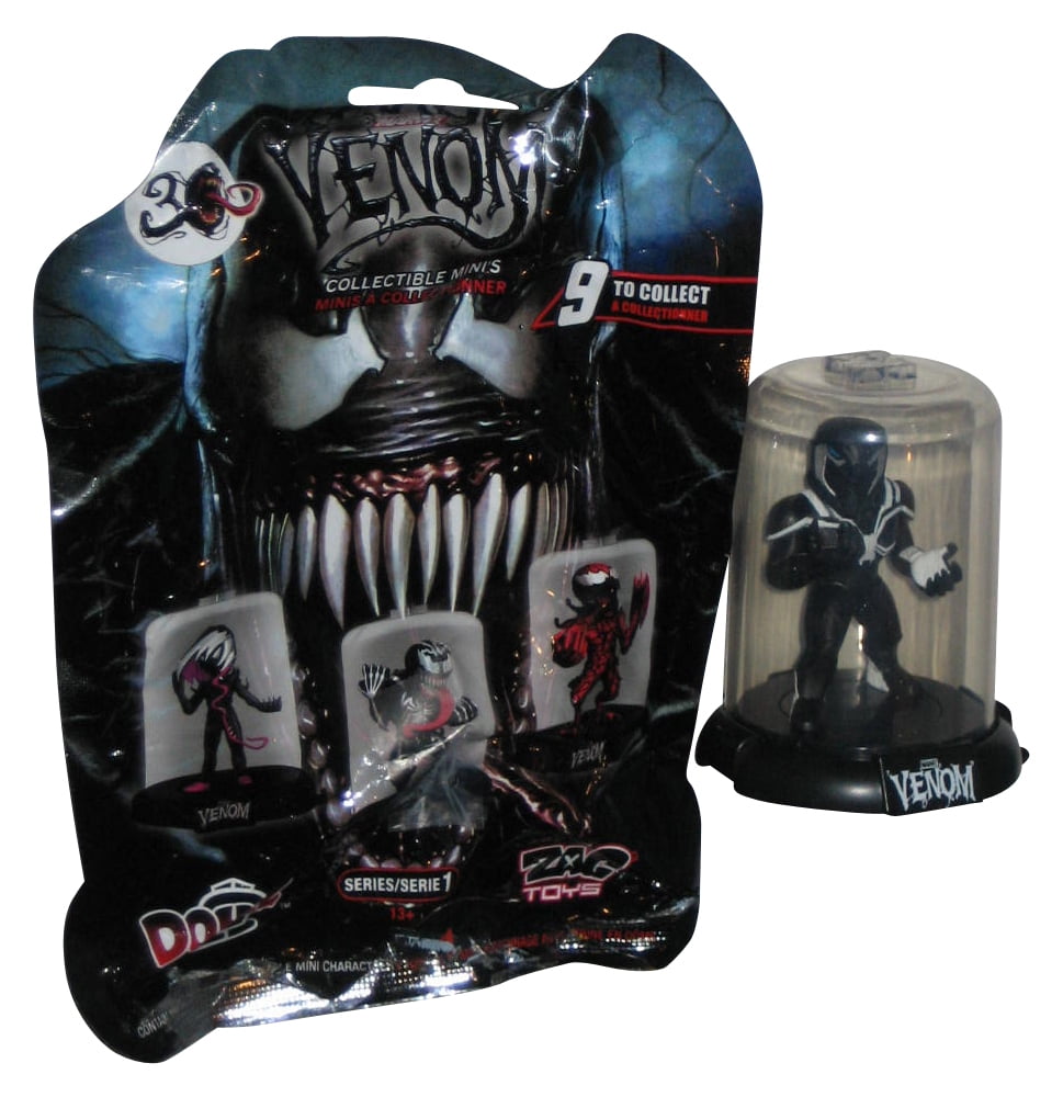 Marvel Spider-Man Venom Space Knight Domez Series 1 Zag Toys Black ...