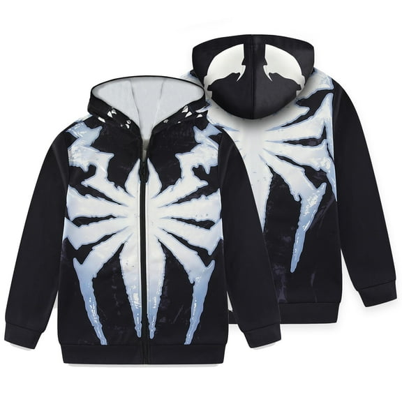 Marvel Spider-Man Venom Zip Up Hoodie (Boys), Sizes 8-20