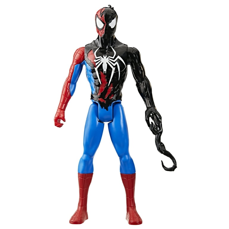 Spider-Man Marvel Action Figure, 12 Inches VenomVersus Titan Hero