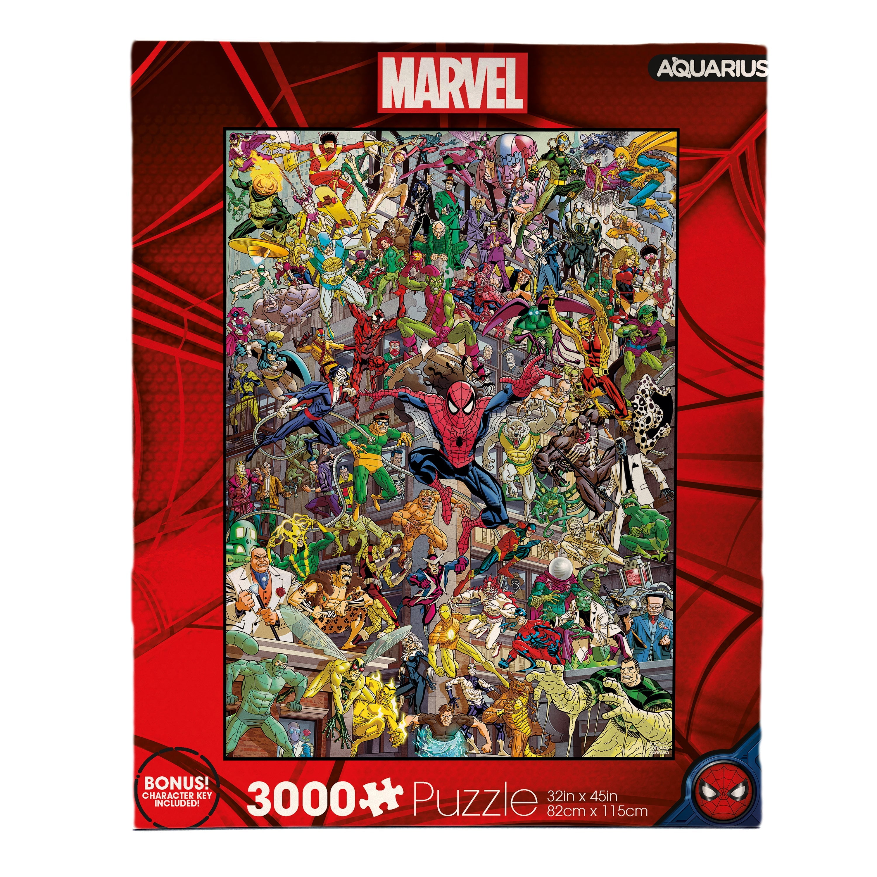 Buy Spider-Man Villains 3,000 Piece Jigsaw Puzzle with Character Key