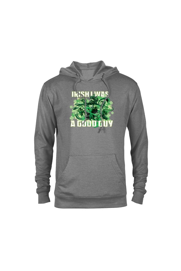 Spider-Man Villains Funny St. Patrick’s Day - Pullover Hoodie for Adults - Customized-Graphite Heather