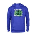 thumbnail image 1 of Marvel Spider-Man Villains Funny St. Patrick’s Day - Pullover Hoodie for Adults - Customized-Royal Heather, 1 of 5