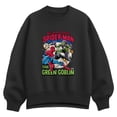 thumbnail image 1 of Marvel - Spider-Man Vs. Green Goblin - Women's Oversized Fleece Crew Sweatshirt, 1 of 3