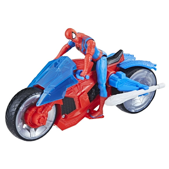 Marvel: Spider-Man Web Blast Cycle Kids Toy Action Figure for Boys and Girls Ages 4 5 6 7 8 and Up (4)