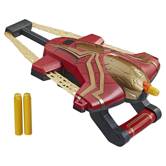 Marvel Spider-Man Web Bolt NERF Blaster Toy, includes 3 Elite Nerf Darts
