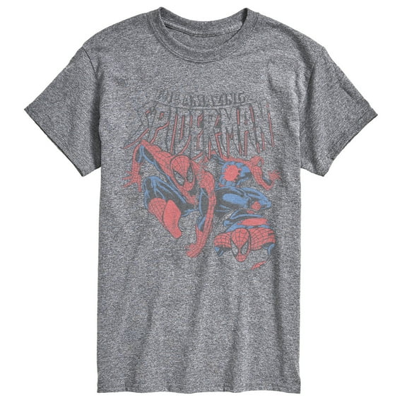 Marvel - Spider-Man Web Collage - Men's Short Sleeve Graphic T-Shirt