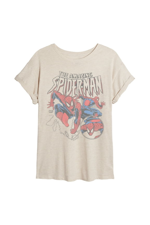 - Spider-Man Web Collage - Women's Graphic T-Shirt