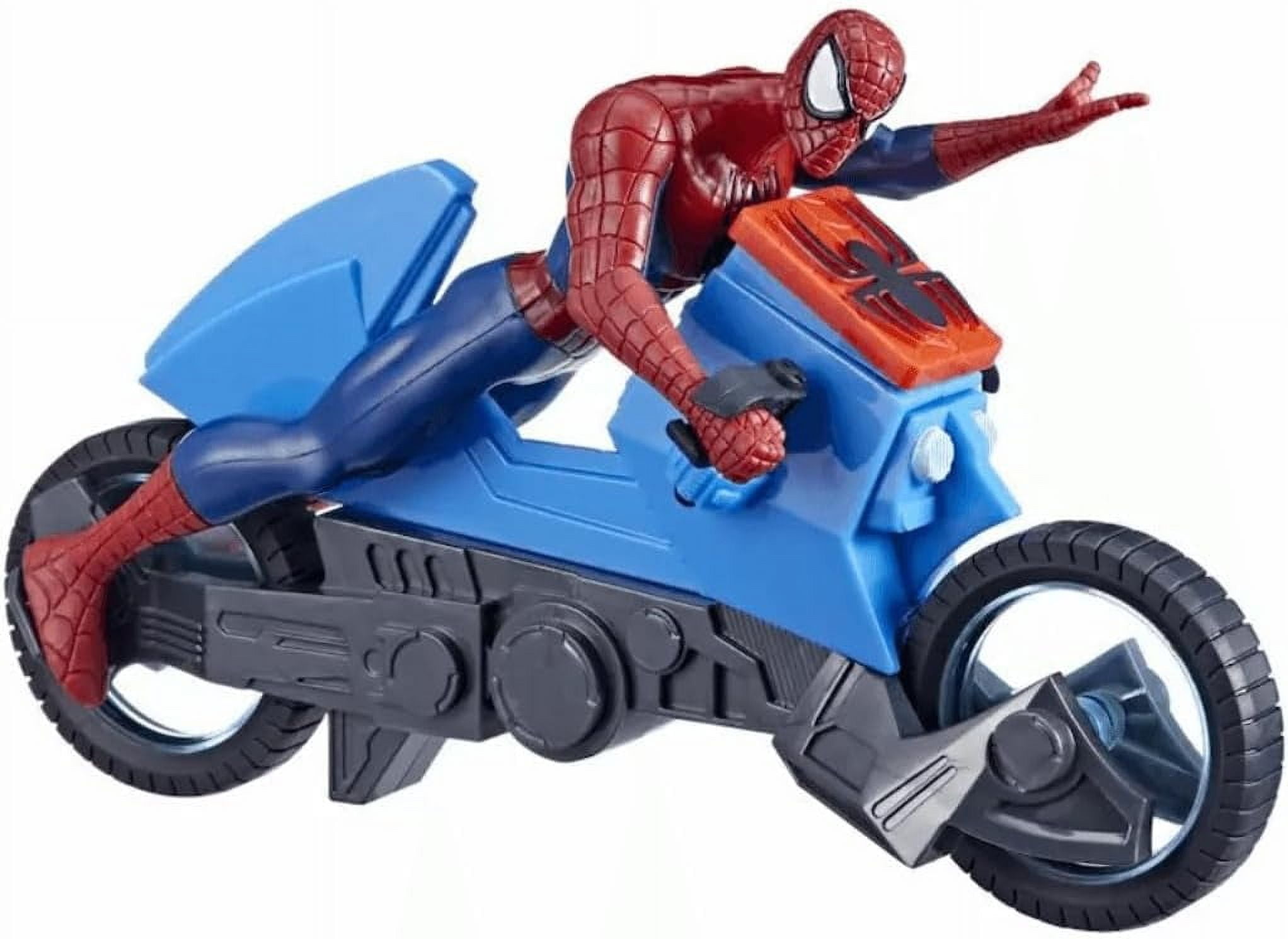 Marvel Spider-Man Web Cycle Toy 6-Inch-Scale Collectible Spider
