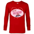 thumbnail image 1 of Marvel Spider-Man Web Heart Love Romantic Be My Valentine - Long Sleeve T-Shirt for Men - Customized-New Red, 1 of 5