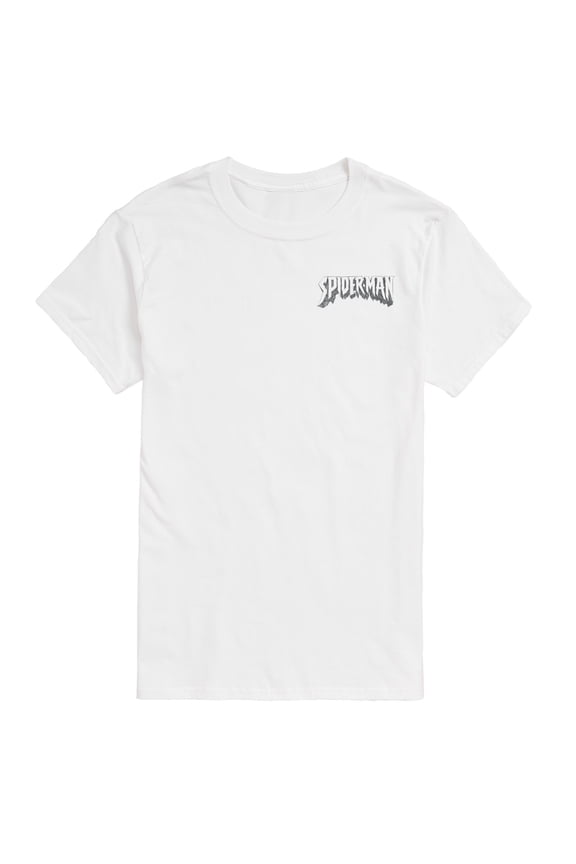 Spider-Man - Web Slinging Comic - Men's Short Sleeve Graphic T-Shirt