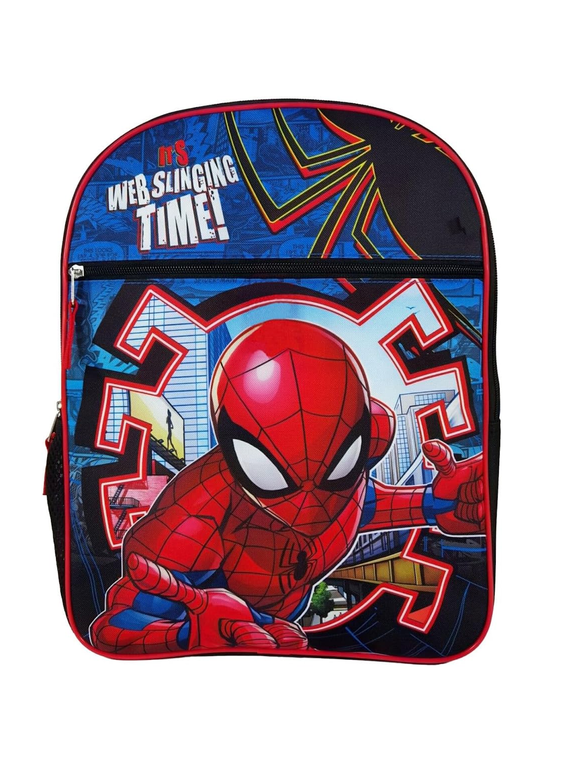 Spider-Man Web Slinging Time Kids 16" Backpack ages 3+