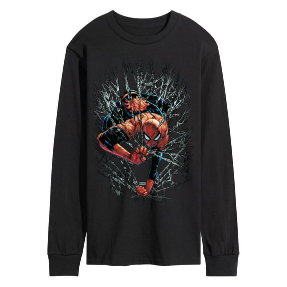 Marvel Spider-Man - Webs - Men's Long Sleeve Graphic T-Shirt