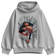thumbnail image 1 of Marvel - Spider-Man Webs Render - Women's Oversized Fleece Hoodie Sweatshirt, 1 of 4