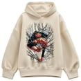 thumbnail image 1 of Marvel - Spider-Man Webs Render - Women's Oversized Fleece Hoodie Sweatshirt, 1 of 4
