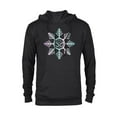 thumbnail image 1 of Marvel Spider-Man Winter Holiday Snowflake Logo - Pullover Hoodie for Adults - Customized-Black, 1 of 5