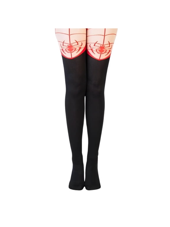 Marvel Spider-Man Women's Sheer Costume Tights