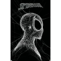 Marvel Spider-Man: World Of Webs - Black And White Wall Poster, 22.375" x 34"