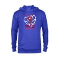 thumbnail image 1 of Marvel Spider-Man You’re an Amazing Valentine Romantic - Pullover Hoodie for Adults - Customized-Royal, 1 of 5