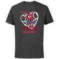 thumbnail image 1 of Marvel Spider-Man You’re an Amazing Valentine Romantic - Short Sleeve Cotton T-Shirt for Adults - Customized-Charcoal, 1 of 5