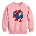 thumbnail image 1 of Marvel - Spider-Man - Youth Crew Fleece Sweatshirt, 1 of 3