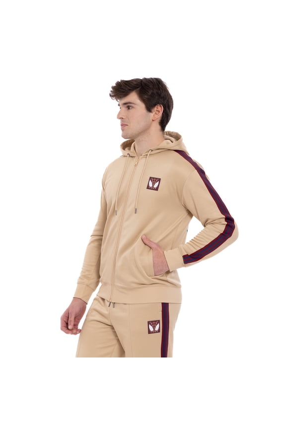 Spider-Man Zip Up Athletic Track Hoodie Adult