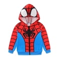 thumbnail image 1 of Marvel Spider-Man Zip Up Hoodie (Boys), Sizes 2T-7, 1 of 5