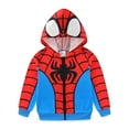 thumbnail image 1 of Marvel Spider-Man Zip Up Hoodie (Boys), Sizes 2T-7, 1 of 5