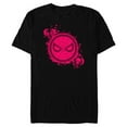 thumbnail image 1 of Marvel Spider-Man and Ghost-Spider Hearts Valentine's Day - Short Sleeve Blended T-Shirt for Adults - Customized-Black, 1 of 5