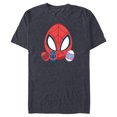 thumbnail image 1 of Marvel Spider-Man and Spider-Friends Toony Easter Eggs - Short Sleeve Blended T-Shirt for Adults - Customized-Denim Snow Heather, 1 of 5