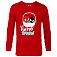 thumbnail image 1 of Marvel Spider-Man and Venom Eggs Hoppy Spring Easter Basket - Long Sleeve T-Shirt for Men - Customized-New Red, 1 of 5