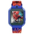 thumbnail image 1 of Marvel Spider-Man iTime Unisex Child Smart Watch with Silicone Strap and Metallic Blue Case 42mm, 1 of 5