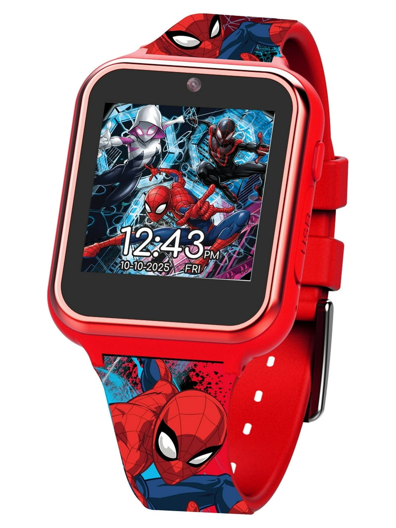 Marvel Spider Man iTime Unisex Touchscreen Smart Watch with