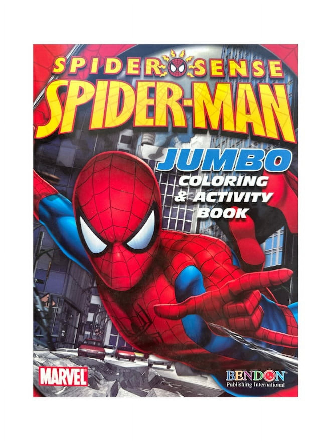 Marvel Spider-Sense Spider-man Coloring and activity book - Walmart.com