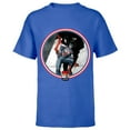 thumbnail image 1 of Marvel Spider-Woman Captain America 80th Anniversary Covers Standard - Short Sleeve T-Shirt for Kids – Customized-Royal, 1 of 5